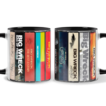 Big Wreck Albums Cassette Collection Retro Accent Mug