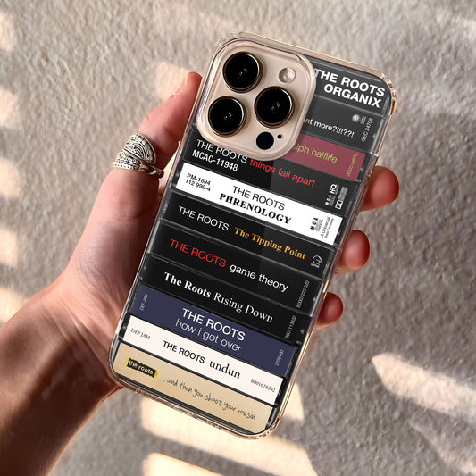 The Roots Albums Cassette Collection Retro Phone Case