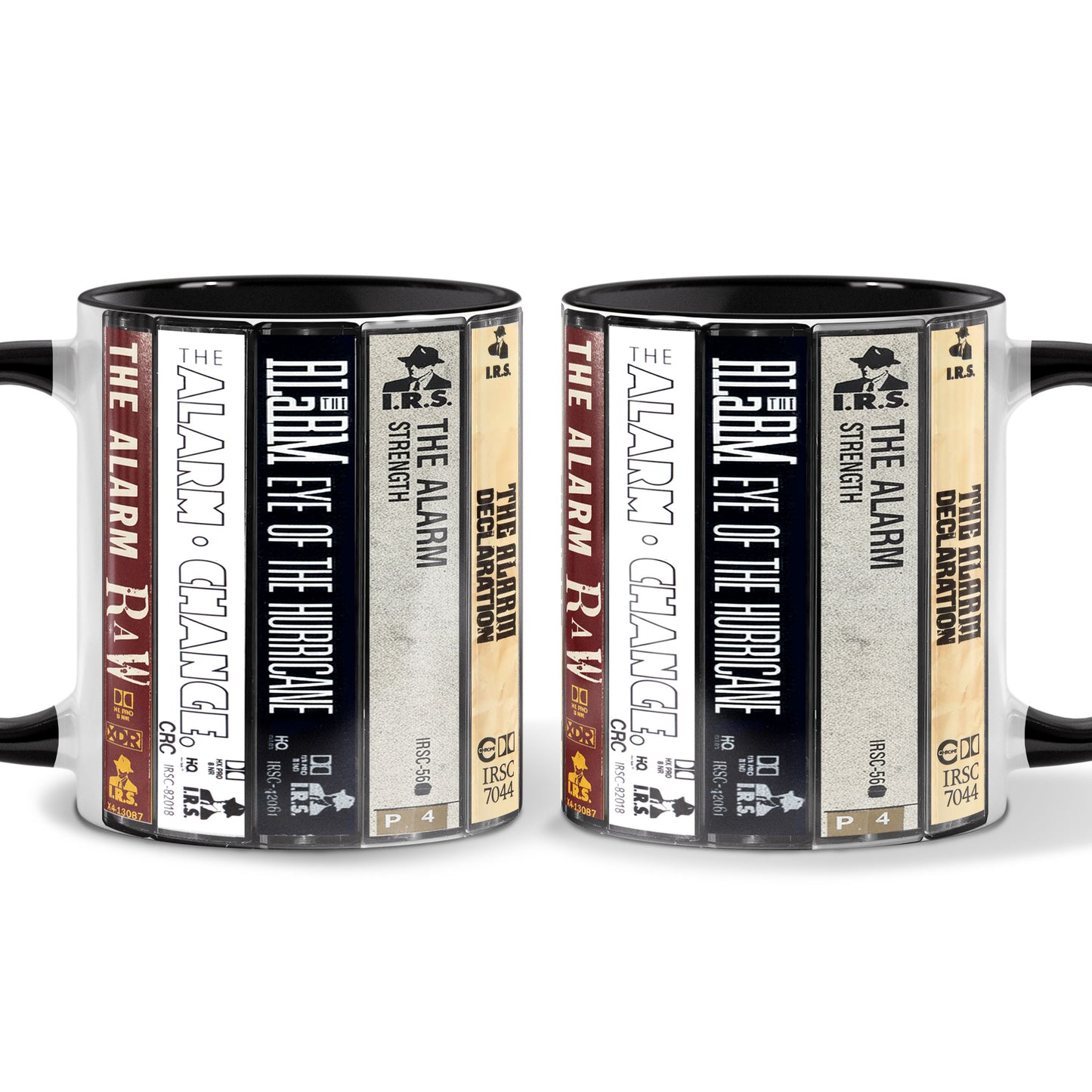 The Alarm Albums Cassette Collection Retro Accent Mug
