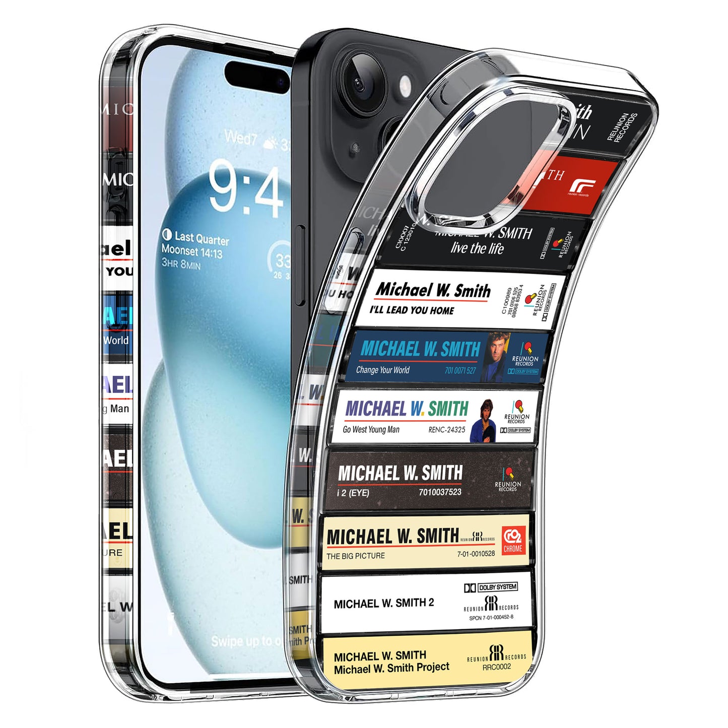 Michael W. Smith Albums Cassette Collection Retro Phone Case
