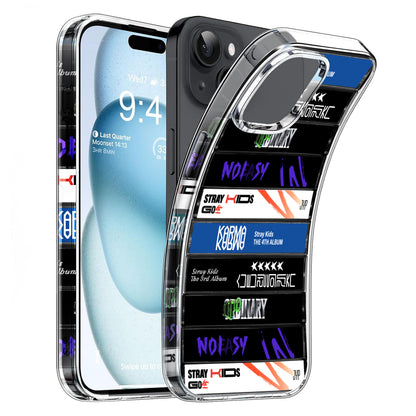 Stray Kids Albums Cassette Collection Retro Phone Case