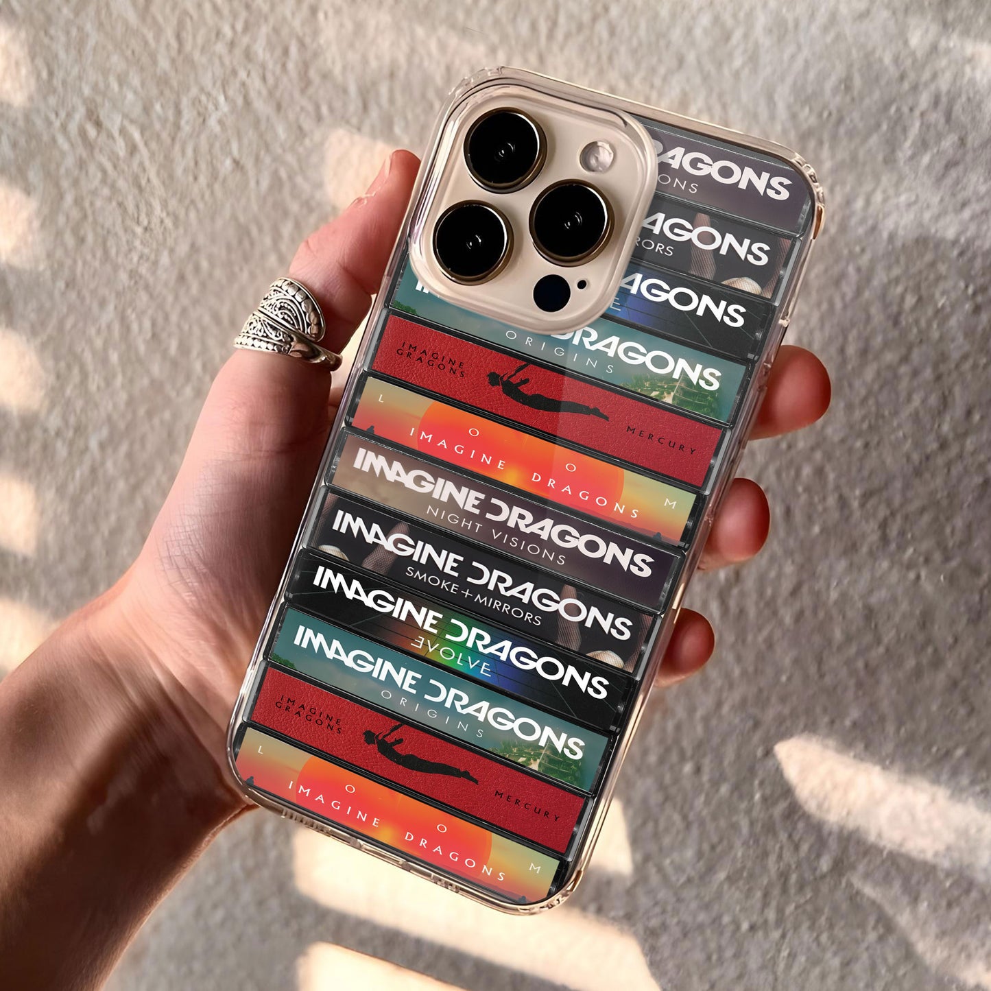 Imagine Dragons Albums Cassette Collection Retro Phone Case