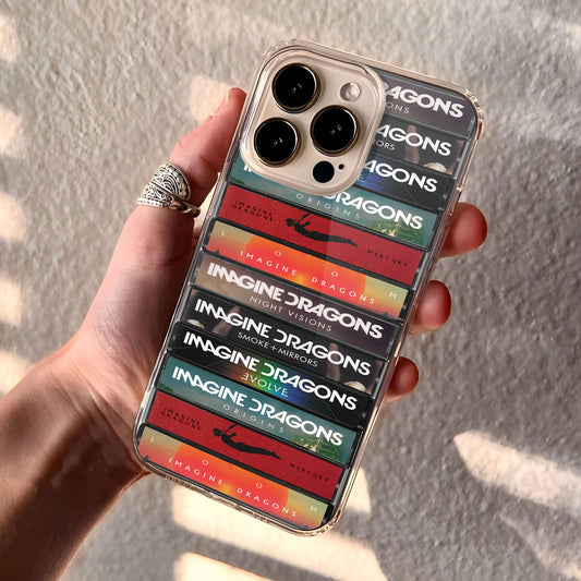 Imagine Dragons Albums Cassette Collection Retro Phone Case
