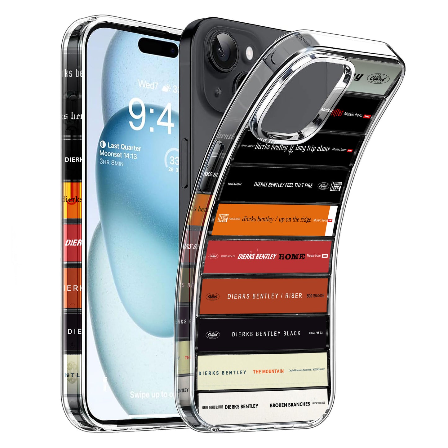 Dierks Bentley Albums Cassette Collection Retro Phone Case