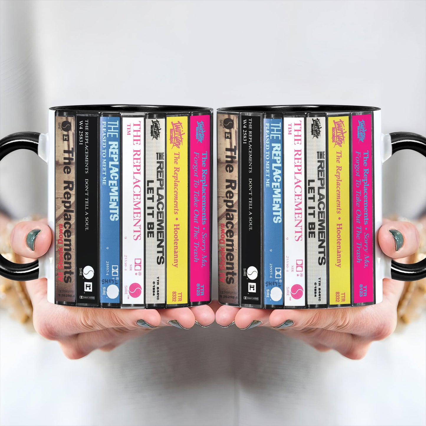 The Replacements Albums Cassette Collection Retro Accent Mug