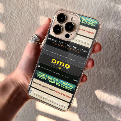 Bring Me the Horizon Albums Cassette Collection Retro Phone Case