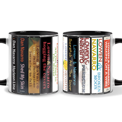 Lowen & Navarro Albums Cassette Collection Retro Accent Mug