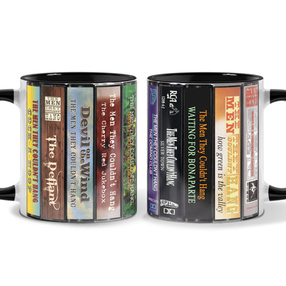 The Men They Couldn't Hang Albums Cassette Collection Retro Accent Mug