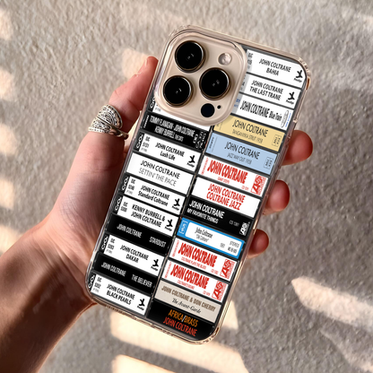 John Coltrane Albums Cassette Collection Retro Phone Case