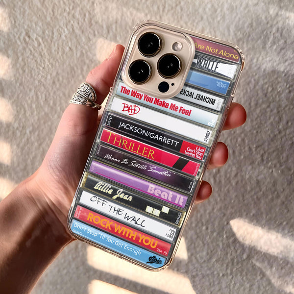 Michael Jackson Music Cassette Collection Retro Phone Case – MTervoDesign