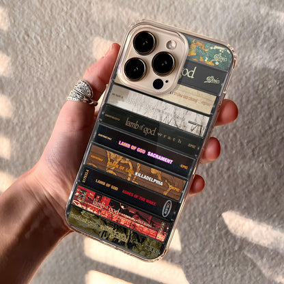 Lamb of God Albums Cassette Collection Retro Phone Case