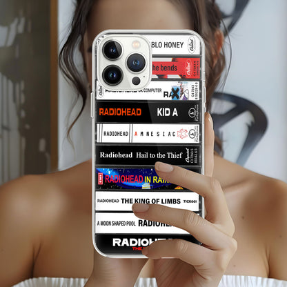 Radiohead Albums Cassette Collection Retro Phone Case
