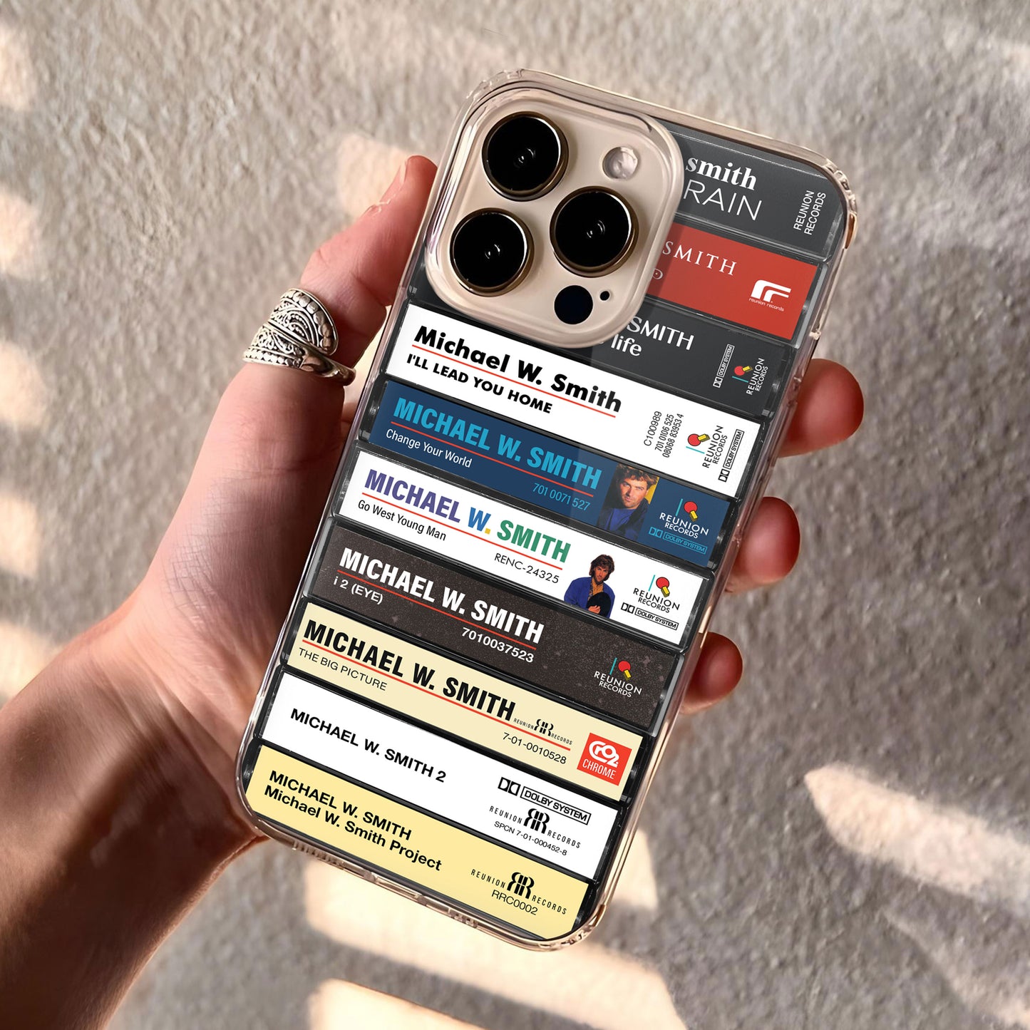 Michael W. Smith Albums Cassette Collection Retro Phone Case
