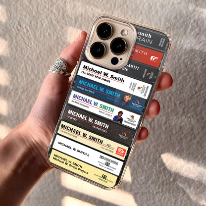 Michael W. Smith Albums Cassette Collection Retro Phone Case