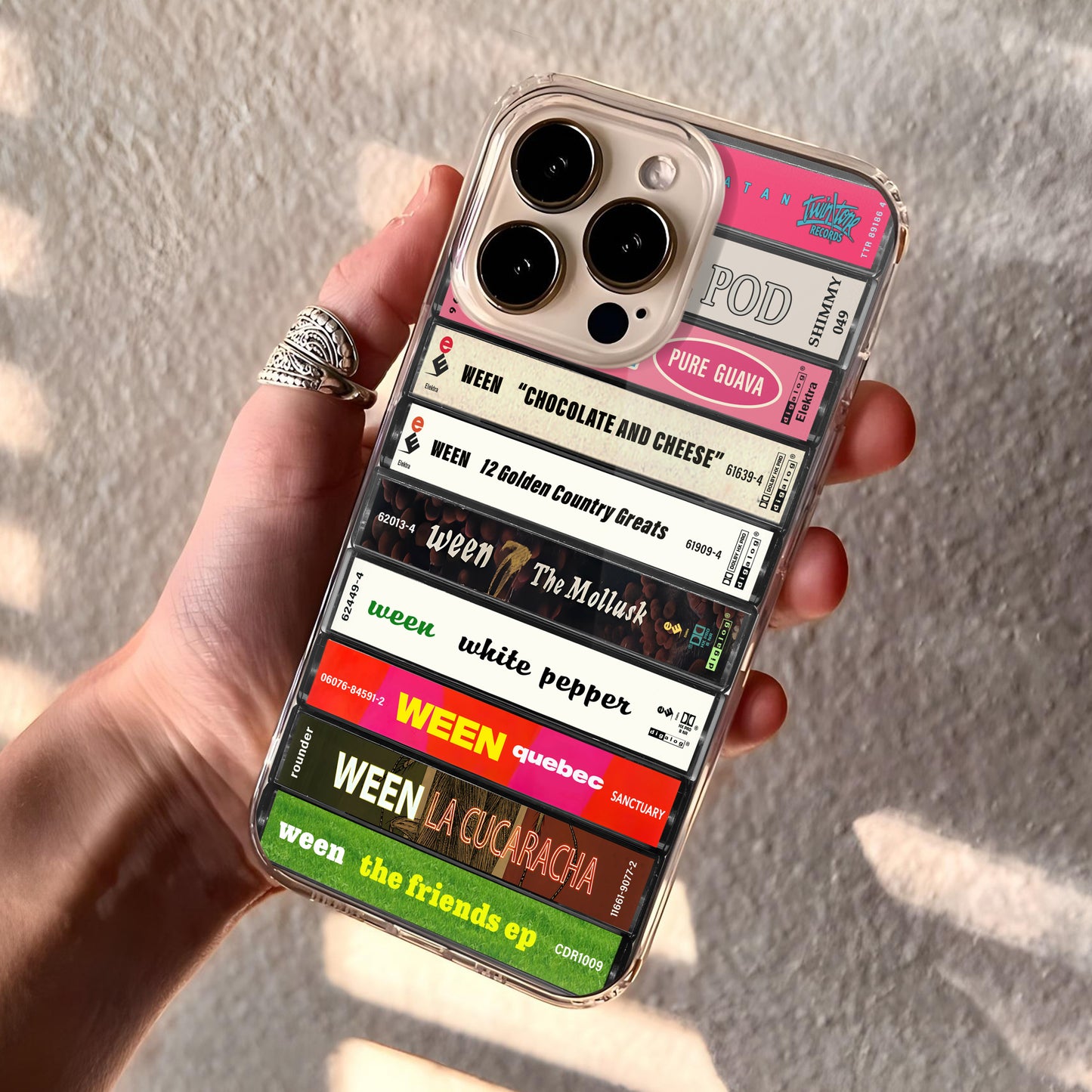 Ween Albums Cassette Collection Retro Phone Case