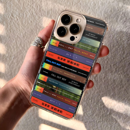 Fall Out Boy Albums Cassette Collection Retro Phone Case