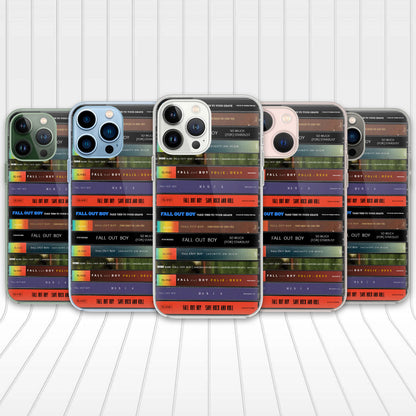 Fall Out Boy Albums Cassette Collection Retro Phone Case