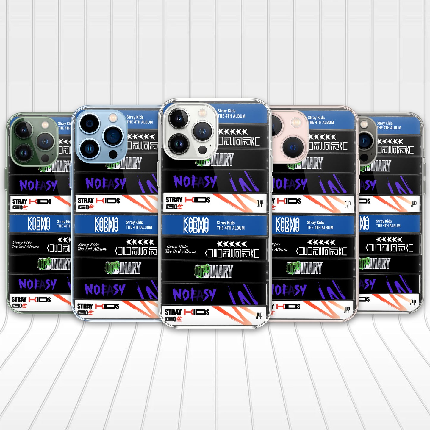 Stray Kids Albums Cassette Collection Retro Phone Case