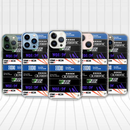 Stray Kids Albums Cassette Collection Retro Phone Case