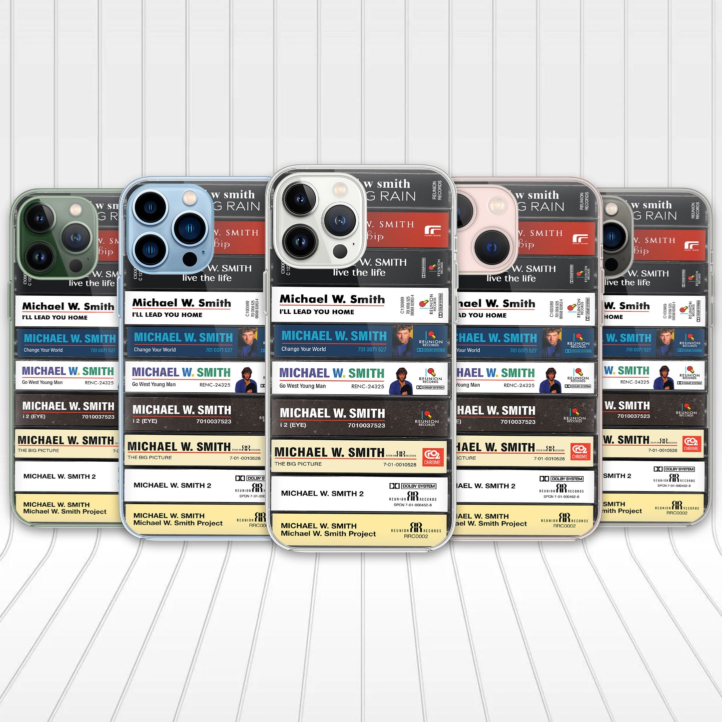 Michael W. Smith Albums Cassette Collection Retro Phone Case