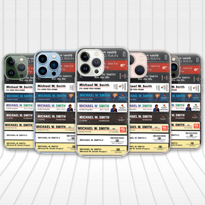 Michael W. Smith Albums Cassette Collection Retro Phone Case