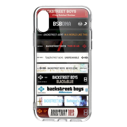 Backstreet Boys Albums Cassette Collection Retro MagSafe Phone Case