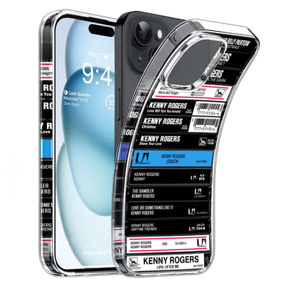 Kenny Rogers Albums Cassette Collection Retro MagSafe Phone Case