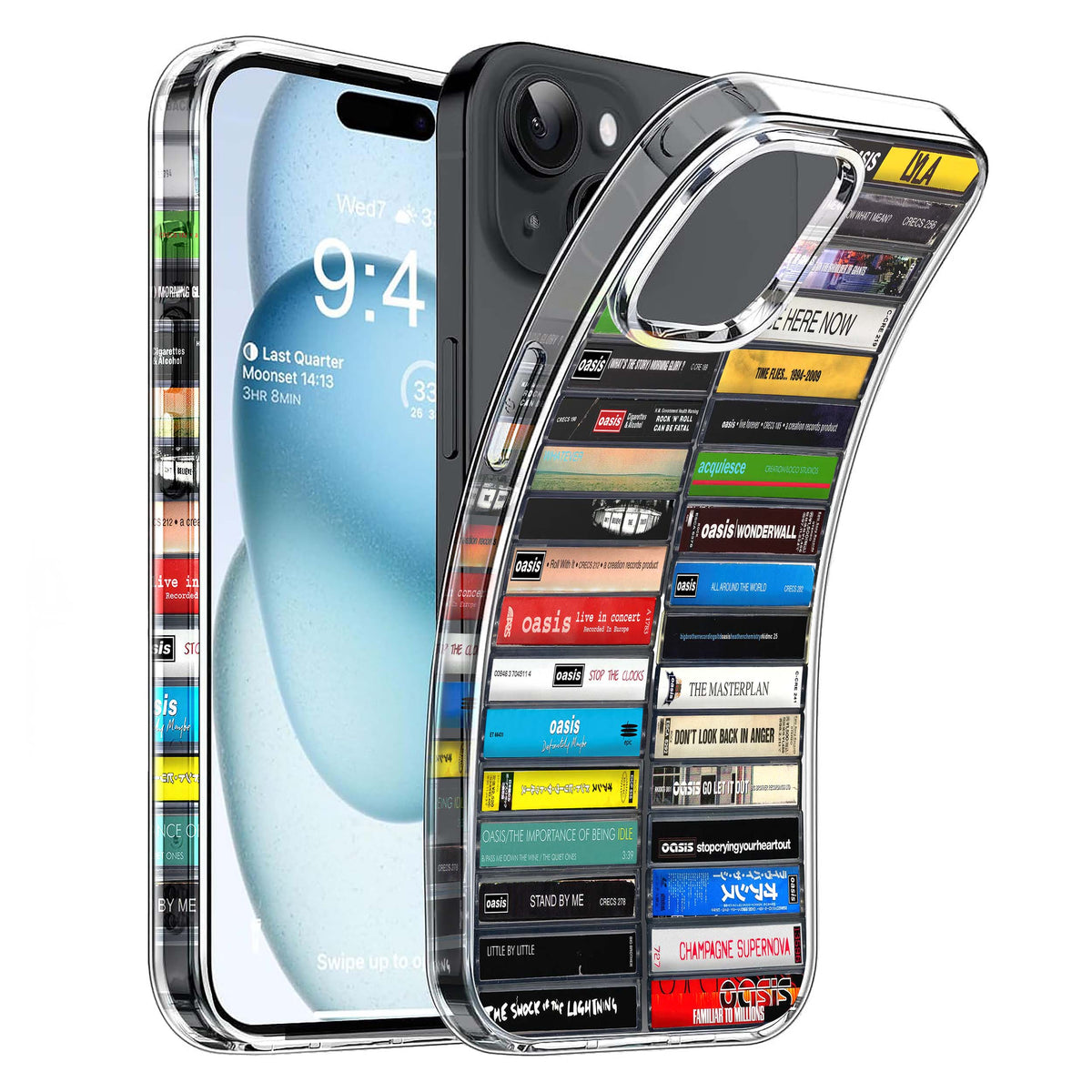 Oasis Albums Cassette Collection Retro MagSafe Phone Case – MTervoDesign