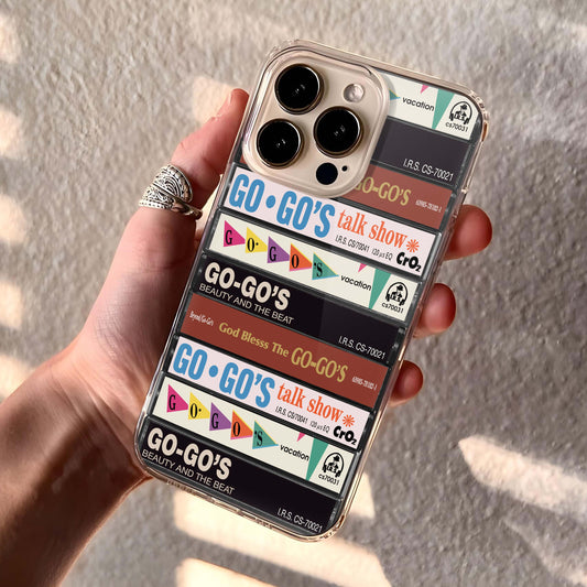 Go-Go's Albums Cassette Collection Retro Phone Case