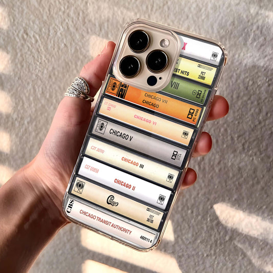 Chicago Albums Cassette Collection Retro Phone Case