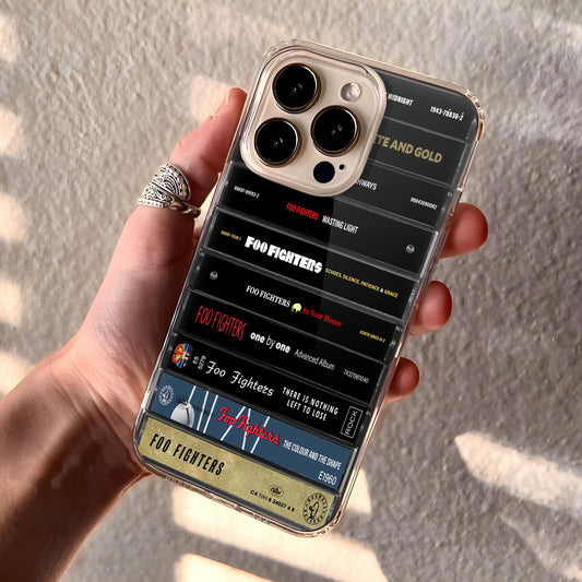 Foo Fighters Albums Cassette Collection Retro Phone Case
