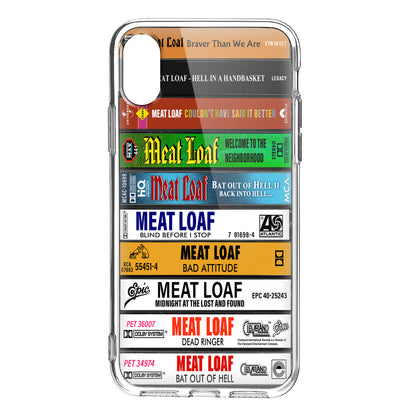 Meat Loaf Albums Cassette Collection Retro Phone Case