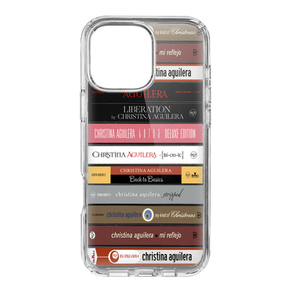 Christina Aguilera Albums Cassette Collection Retro Phone Case