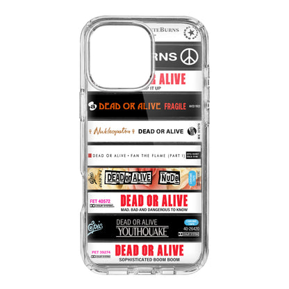 Dead or Alive Albums Cassette Collection Retro Phone Case