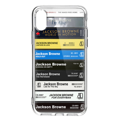 Jackson Browne Albums Cassette Collection Retro Phone Case