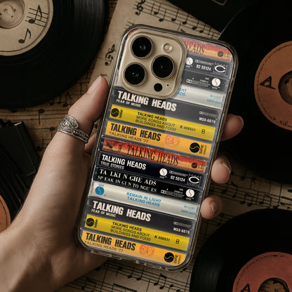 Talking Heads Albums Cassette Collection Retro Phone Case