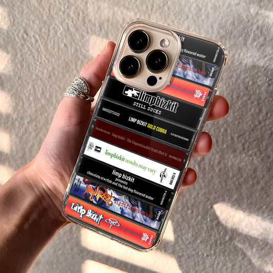 Limp Bizkit Albums Cassette Collection Retro Phone Case