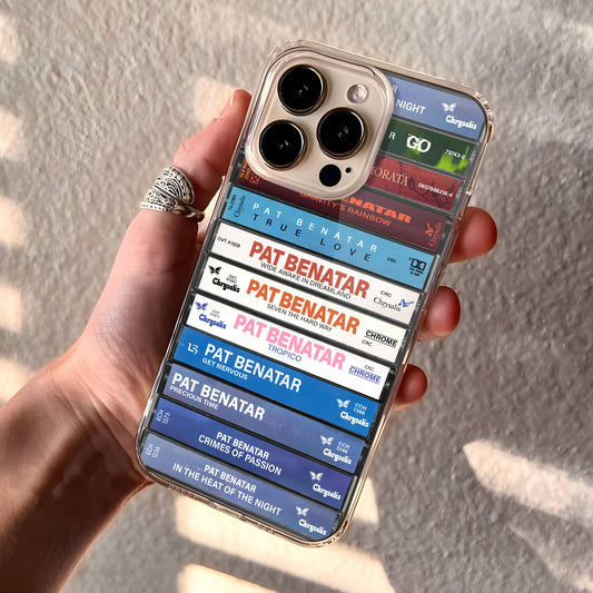 Pat Benatar Albums Cassette Collection Retro Phone Case