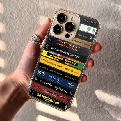 The Tragically Hip Albums Cassette Collection Retro Phone Case