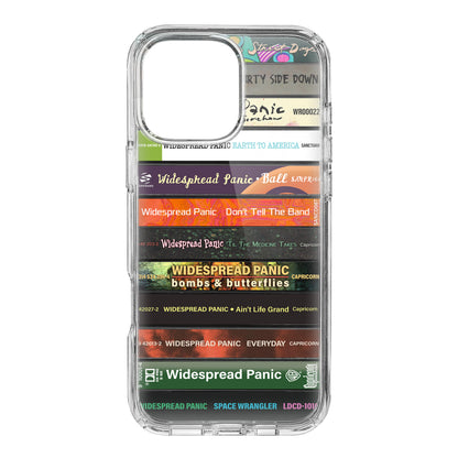Widespread Panic Albums Cassette Collection Retro Phone Case