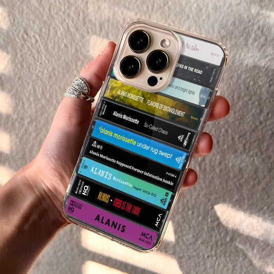 Alanis Morissette Albums Cassette Collection Retro Phone Case