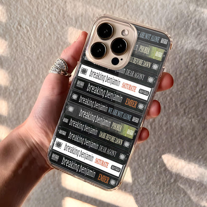 Breaking Benjamin Albums Cassette Collection Retro Phone Case