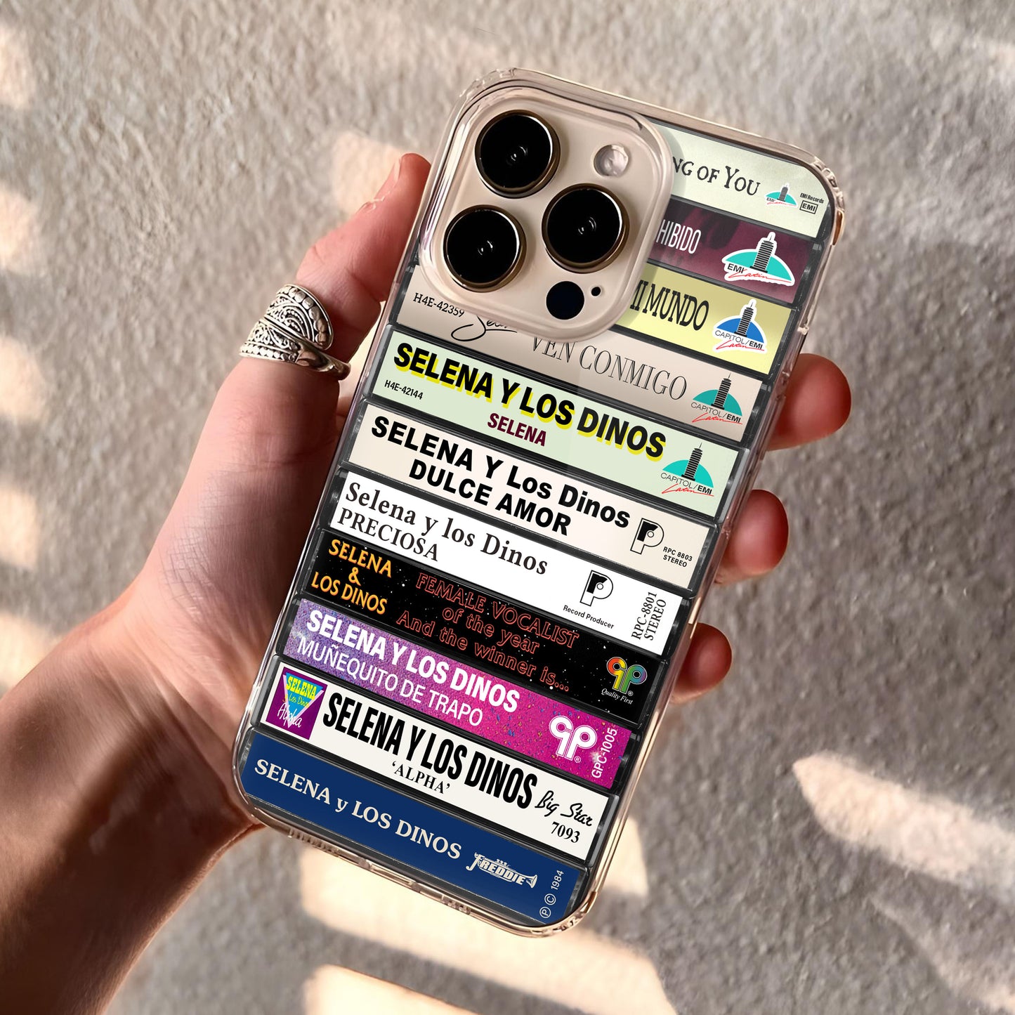 Selena Albums Cassette Collection Retro Phone Case