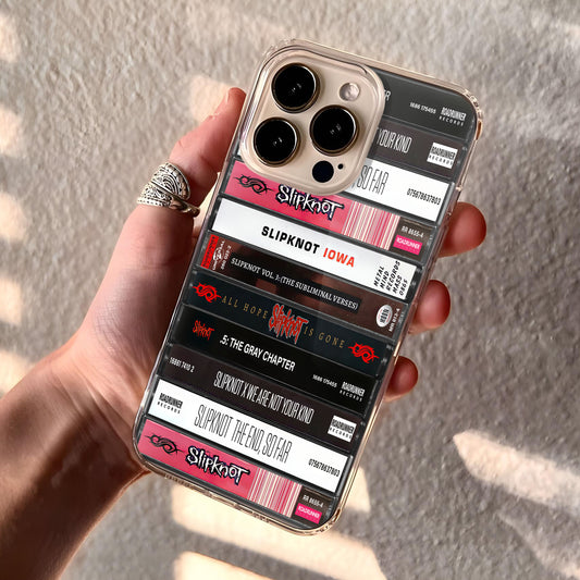 Slipknot Albums Cassette Collection Retro Phone Case