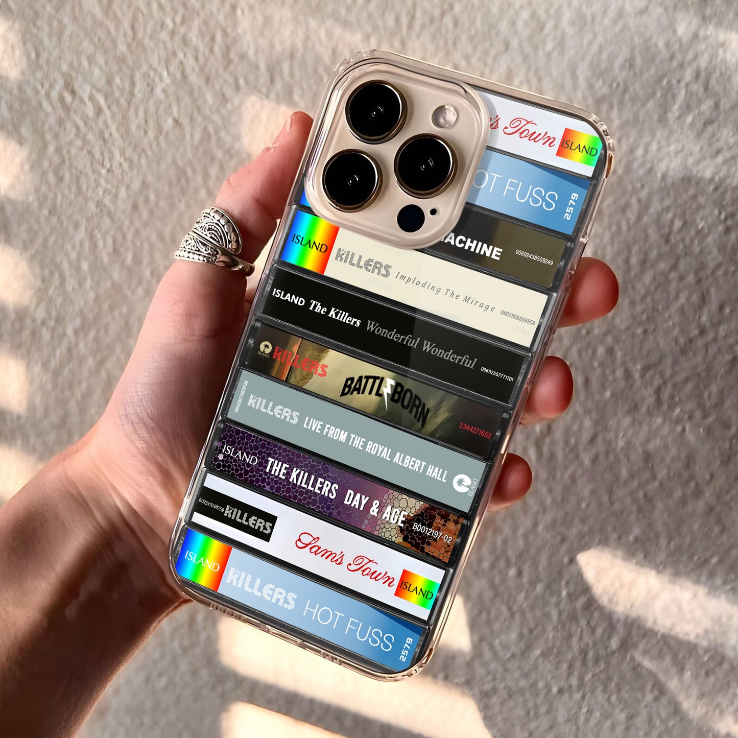 The Killers Albums Cassette Collection Retro Phone Case