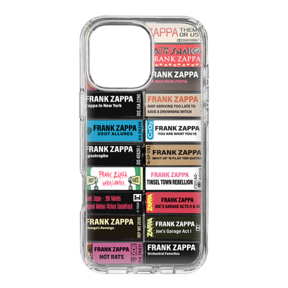 Frank Zappa Albums Cassette Collection Retro Phone Case