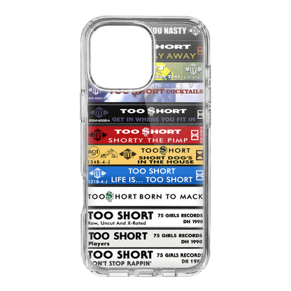 Too Short Albums Cassette Collection Retro Phone Case