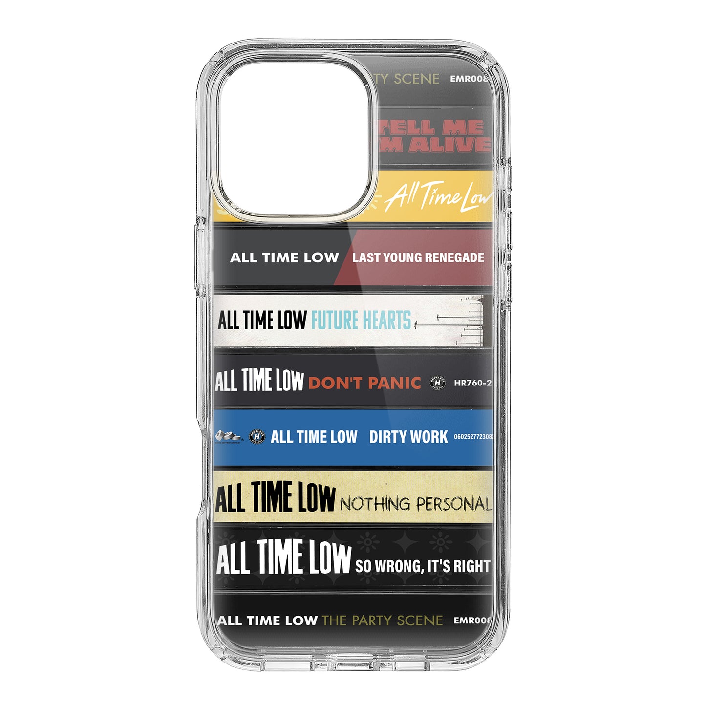 All Time Low Albums Cassette Collection Retro Phone Case