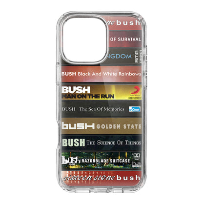 Bush Albums Cassette Collection Retro Phone Case