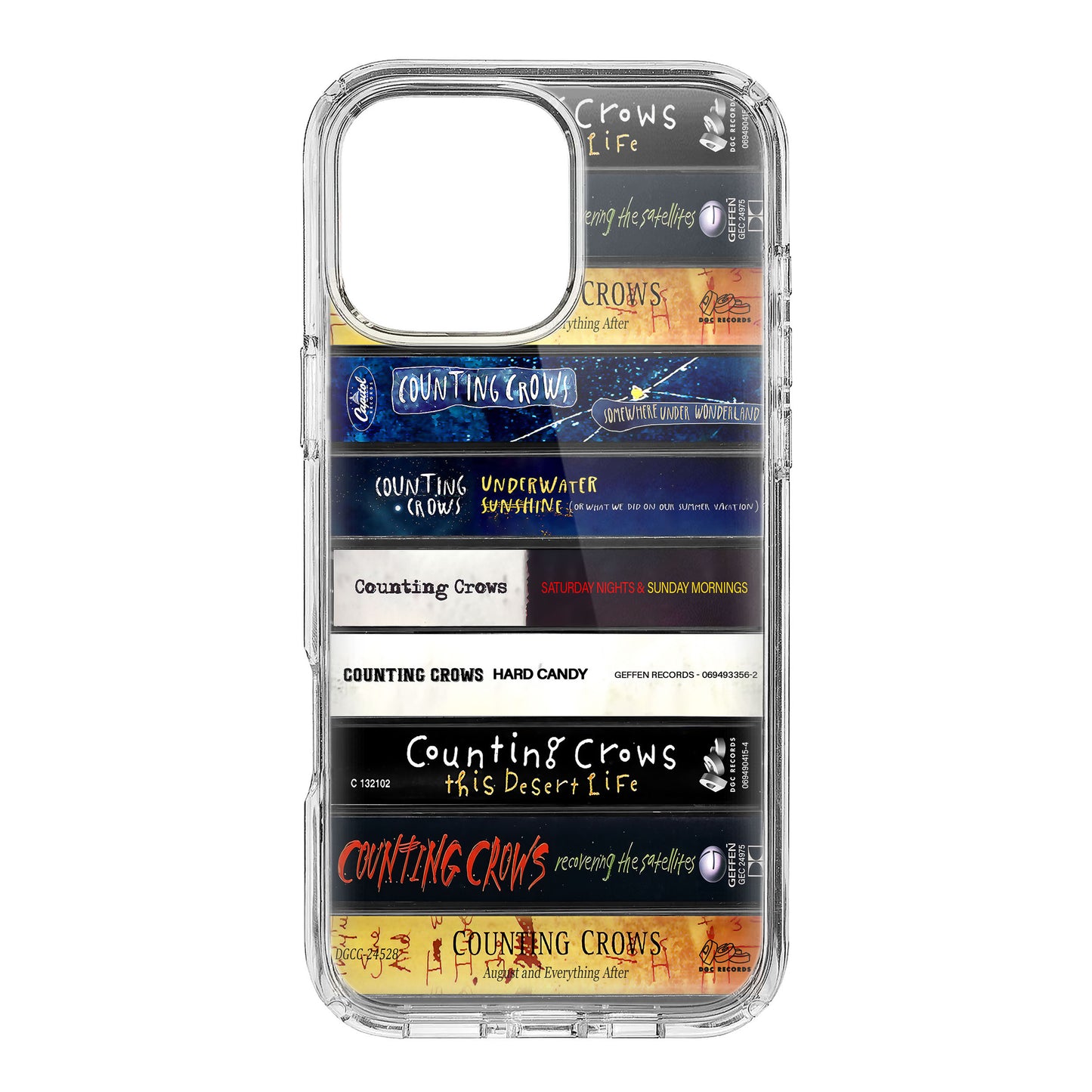 Counting Crows Albums Cassette Collection Retro Phone Case